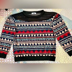 Trendy Geometric Pattern Shirt